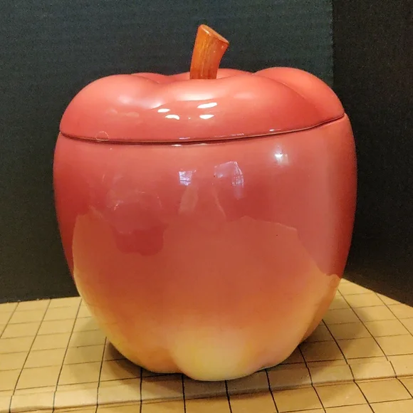 Otagiri 1984 large vintage apple cookie jar - Picture 1 of 16